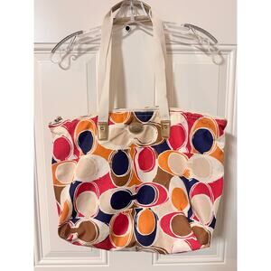 Coach Factory Shoulder Tote Bag